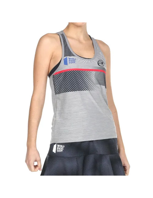 Camiseta Bullpadel Wpt Rufran Gris Vigore Mujer | Ofertas de pádel